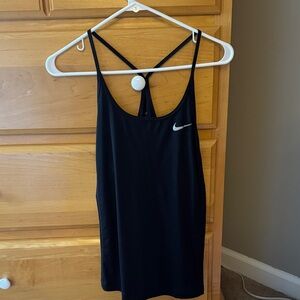 Nike Women's Black Strappy Tank Top
